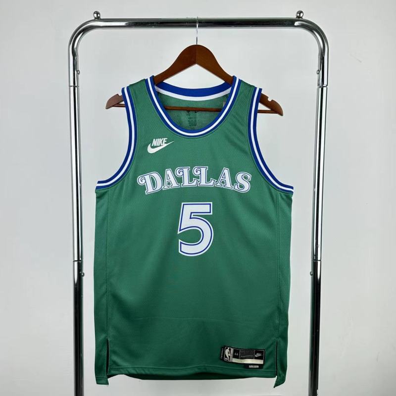 25-26 Dallas Mavericks RUSSELL #5 Green Top Quality NBA Jersey