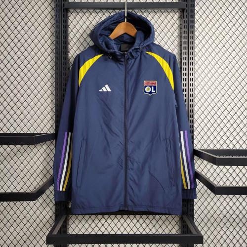 25-26 Lyon Dark Blue Windbreaker