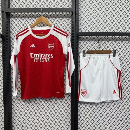 25-26 ARS Home Kids Long Sleeves Soccer Jersey