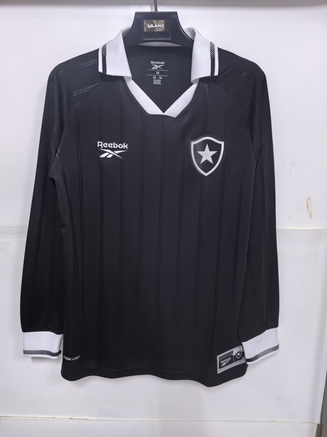 25-26 Botafogo Away Long Sleeve Fans Soccer Jersey