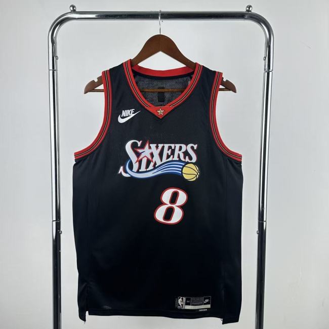 25-26 76ERS GEORGE #8 Top Quality NBA Jersey