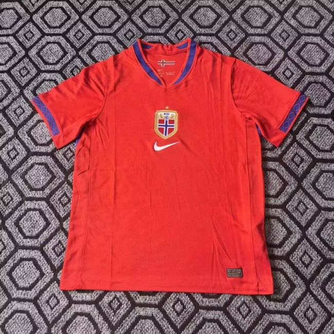 25-26 Norway Home Fans Soccer Jersey