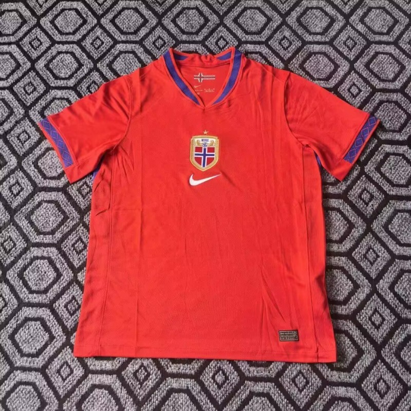 25-26 Norway Home Fans Soccer Jersey