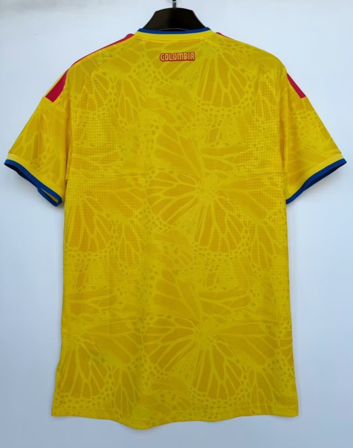 26-27 Colombia Home Fans Soccer Jersey