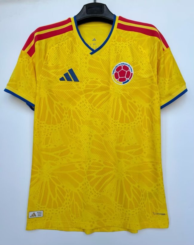 26-27 Colombia Home Fans Soccer Jersey