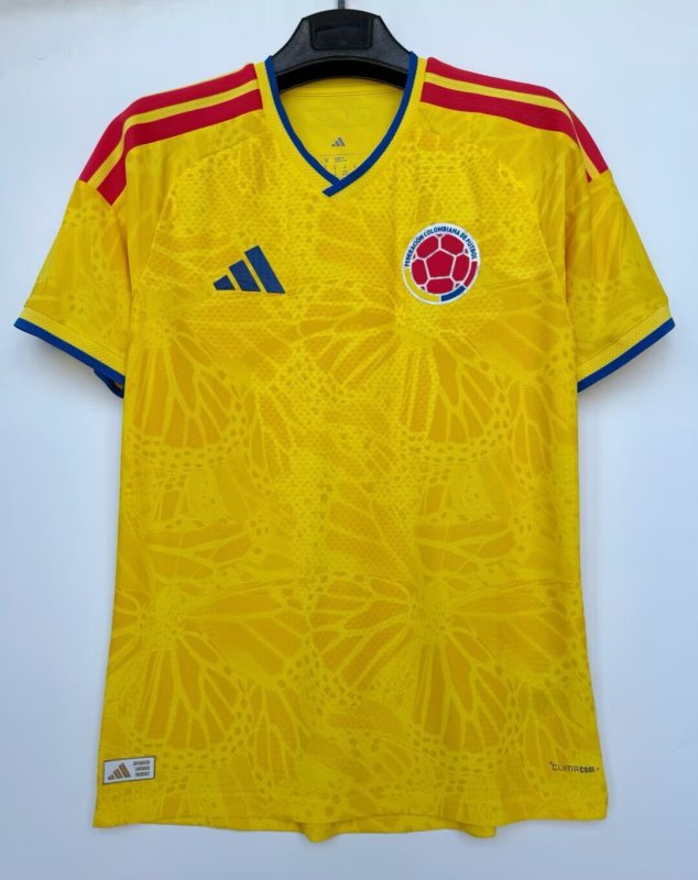 26-27 Colombia Home Fans Soccer Jersey