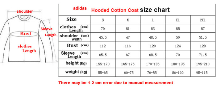 25-26 Spain White Hooded Cotton Coat（棉衣）
