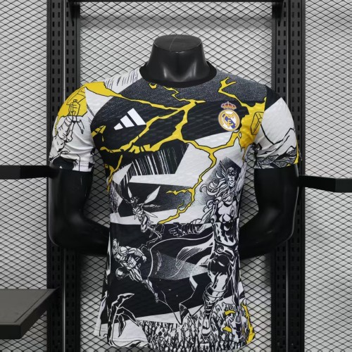25-26 RMA & Marvel Joint Edition Player Version Training shirts