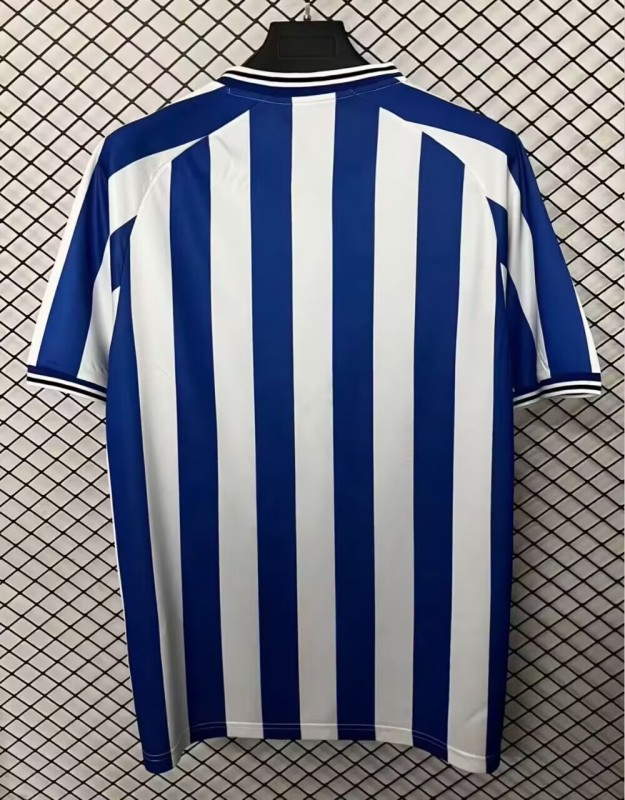 2001-2002 Sheffield Wednesday Home Retro Soccer Jersey