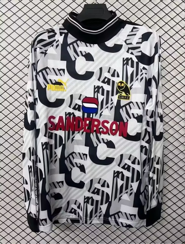 1993-1994 Sheffield Wednesday Goalkeeper Fans Retro Soccer Jersey
