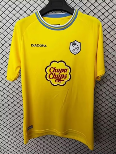 2001-2002 Sheffield Wednesday Away Retro Soccer Jersey