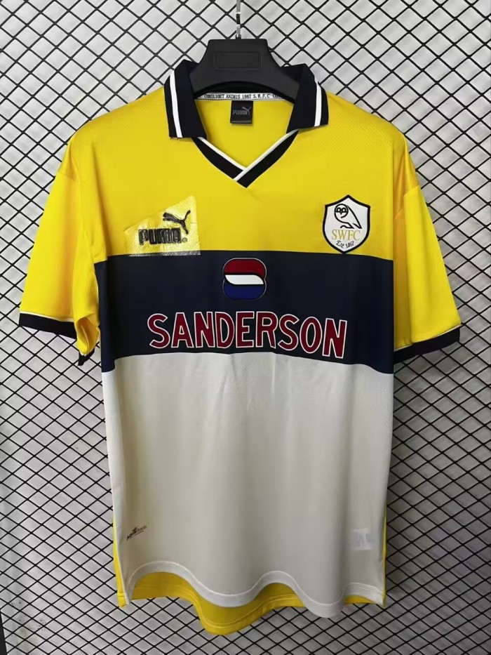 1999-2000 Sheffield Wednesday Away Retro Soccer Jersey