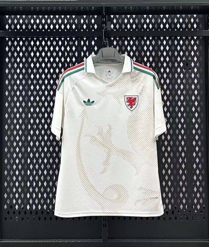 26-27 Wales Away Fans Soccer Jersey