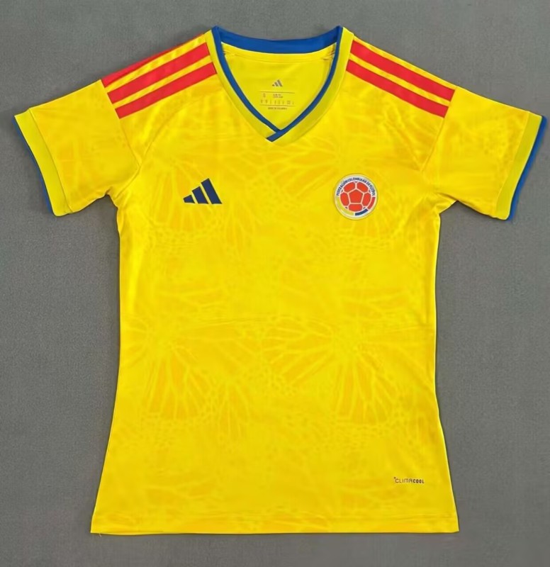 26-27 Colombia Home Women Soccer Jersey (女)