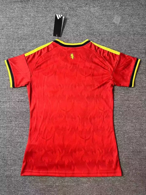 26-27 Belgium Home Women Soccer Jersey
