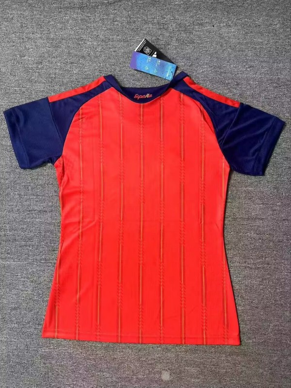 26-27 Spain Home Women Soccer Jersey (女)