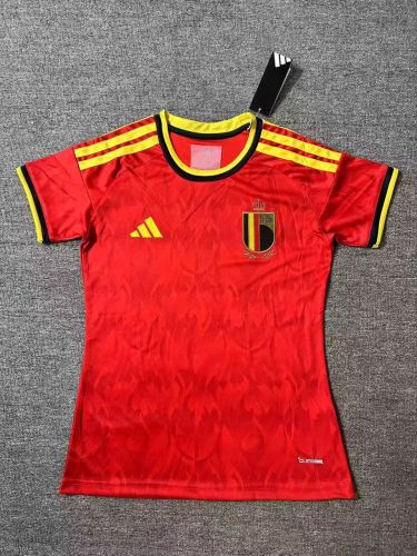 26-27 Belgium Home Women Soccer Jersey