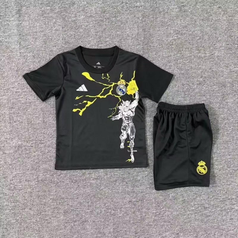 25-26 RMA & Marvel Joint Edition Kids Training shirts