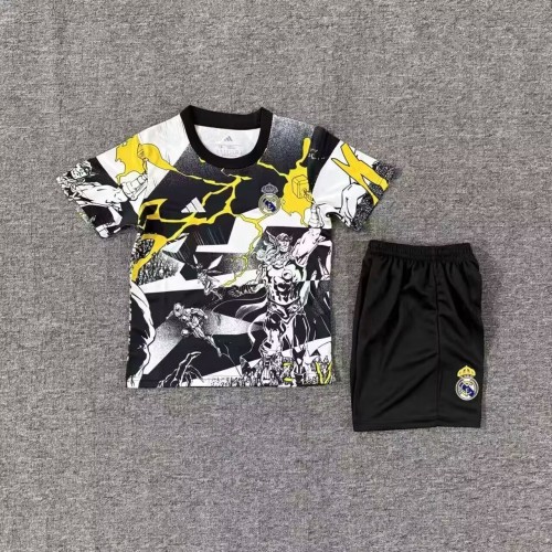 25-26 RMA & Marvel Joint Edition Kids Training shirts