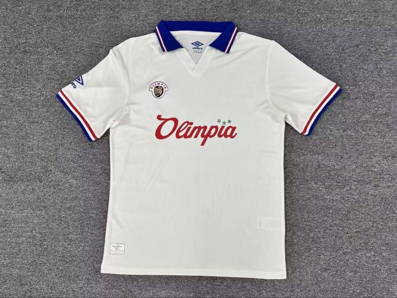 25-26 Club Olimpia Beige Commemorative Edition Fans Soccer Jersey