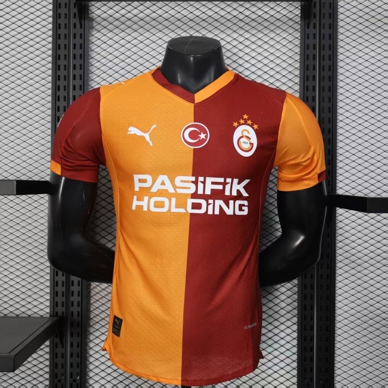 25-26 Galatasaray Home Player Version Soccer Jersey