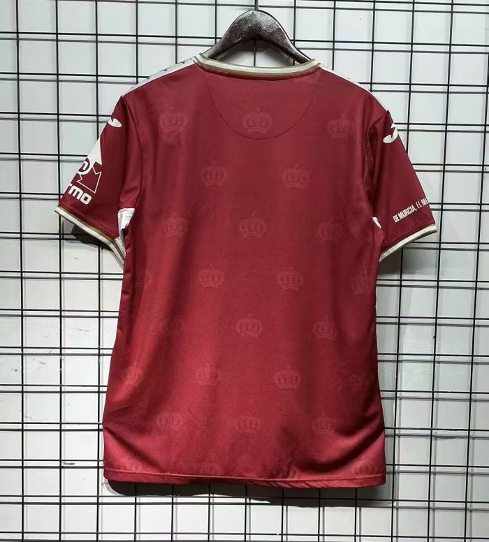 25-26 Real Murcia Home Fans Soccer Jersey