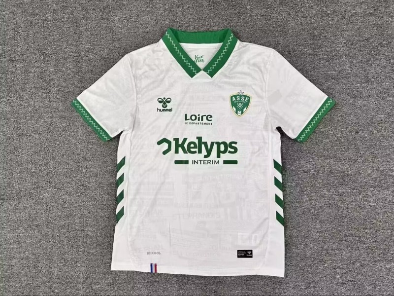 25-26 Saint Etienne Away Fans Soccer Jersey