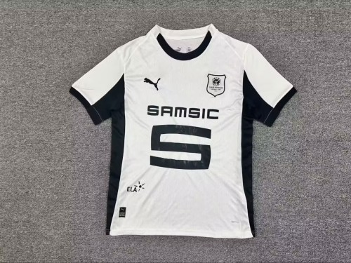 25-26 Stade Rennais Away Fans Soccer Jersey