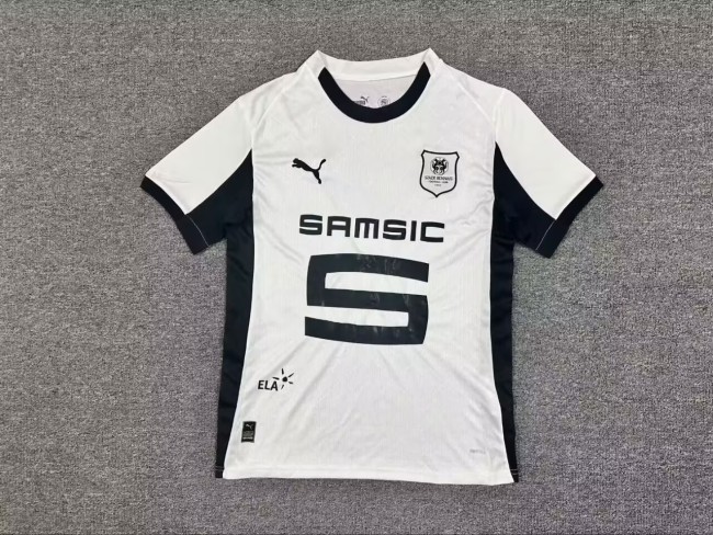 25-26 Stade Rennais Away Fans Soccer Jersey