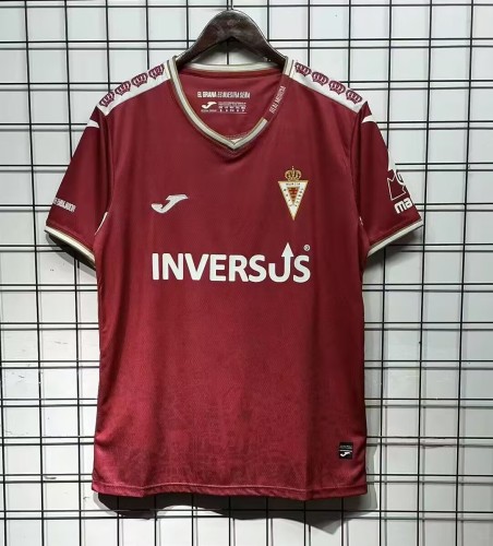 25-26 Real Murcia Home Fans Soccer Jersey