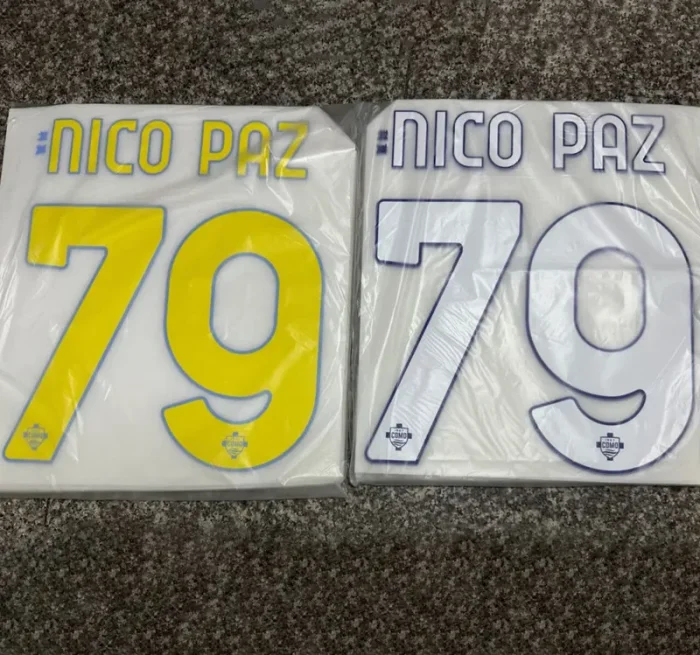 25-26 Como Away Fans Soccer Jersey