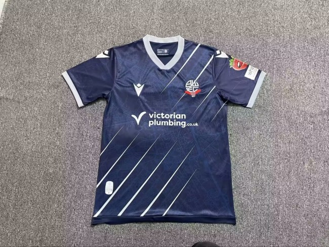 25-26 Bolton Away Fans Soccer Jersey