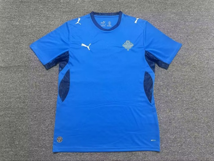 25-26 Iceland Home Fans Soccer Jersey