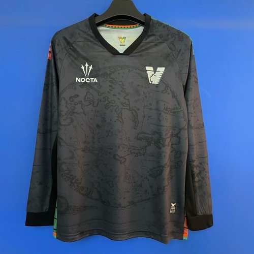 25-26 Venezia FC Home Fans Long Sleeves Soccer Jersey