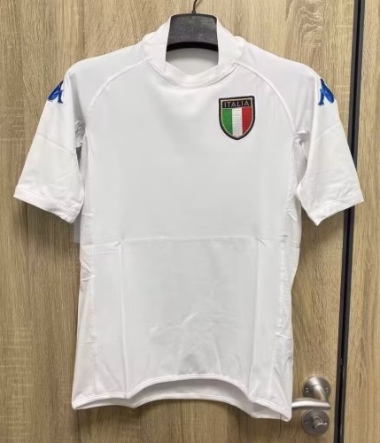 2002 Italy Away Retro Soccer Jersey