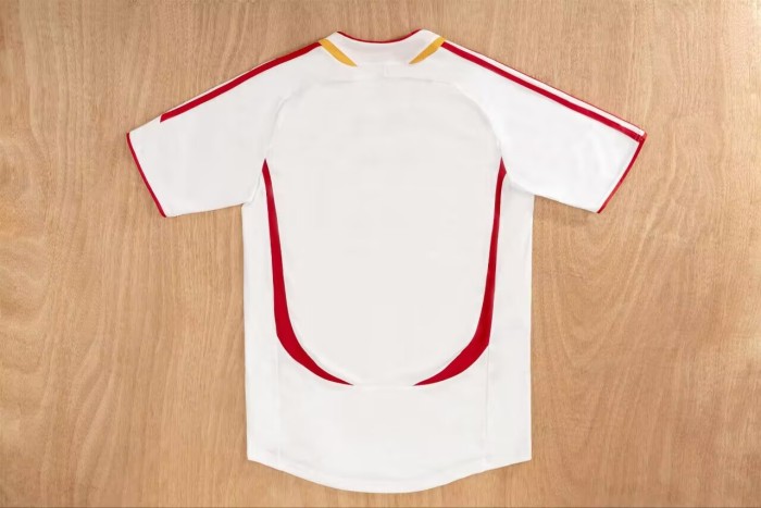 2006 Spain Away Retro Soccer Jersey