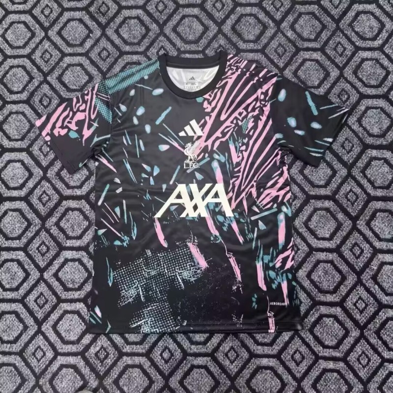 25-26 LIV Special Edition Fans Training shirts *黑粉色