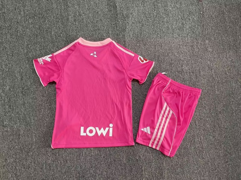 25-26 Granada Pink Kids Soccer Jersey