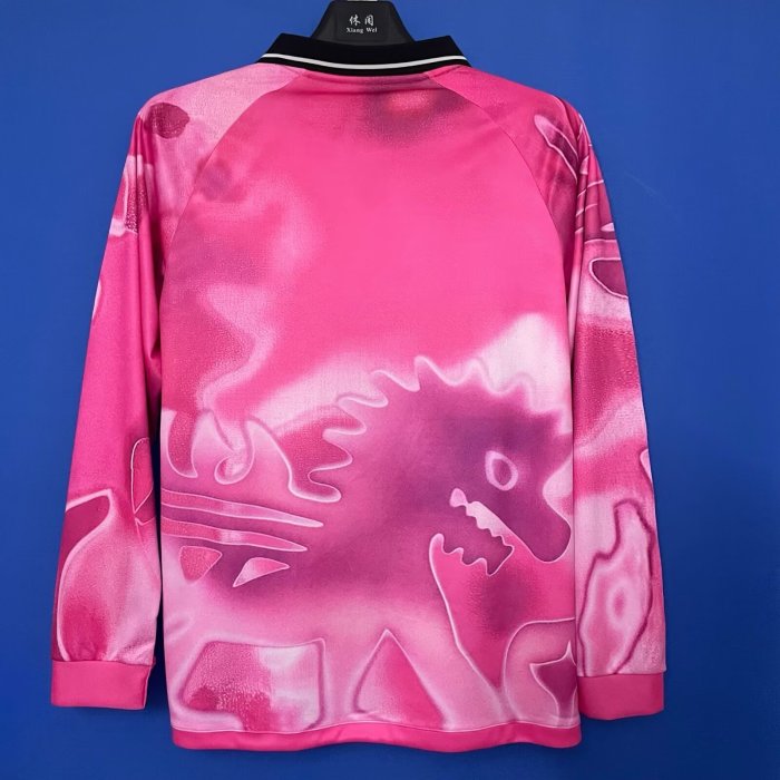 25-26 Venezia FC Pink Goalkeeper Fans Long Sleeves Soccer Jersey