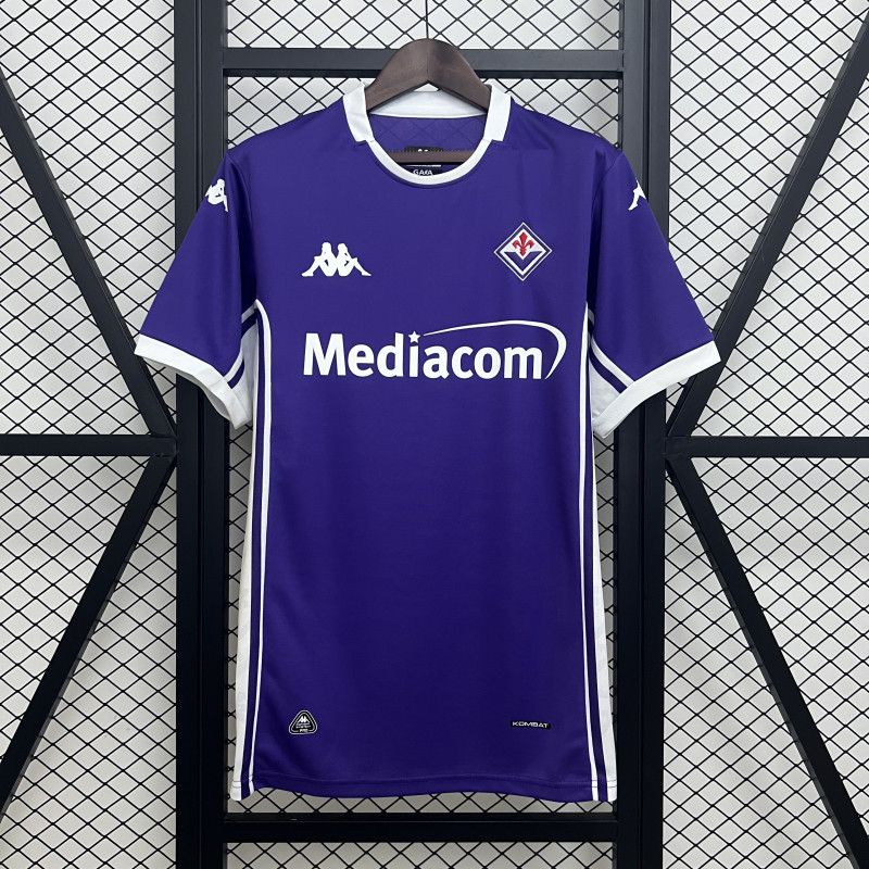 25-26 Fiorentina Home Fans Soccer Jersey