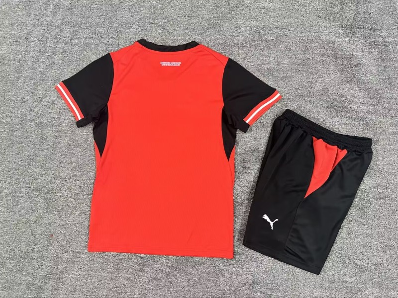 26-27 Austria Home Kids Soccer Jersey