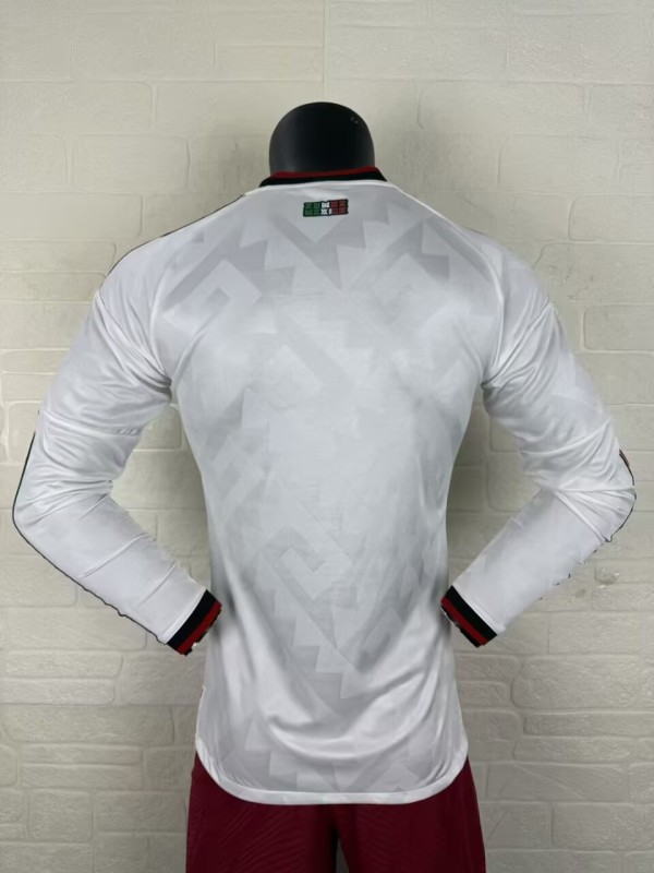 26-27 Mexico Away Player Version Long Sleeves Soccer Jersey
