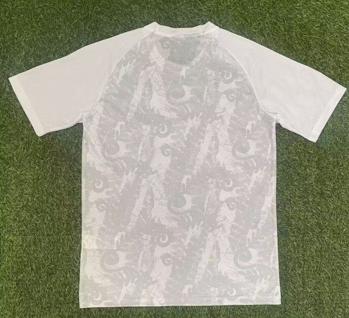 25-26 New Zealand White Fans Soccer Jersey