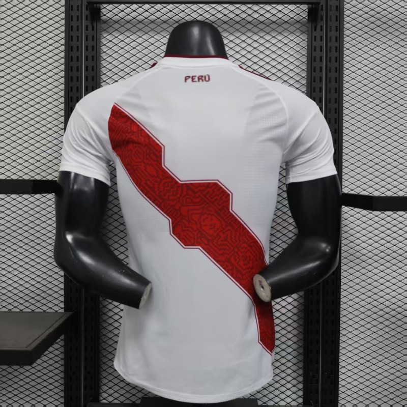 26-27 Peru Home Player Version Soccer Jersey