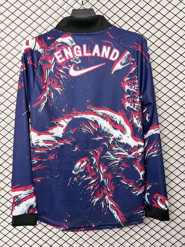 25-26 England Special Edition Goalkeeper Long Sleeve Soccer Jersey(长袖)