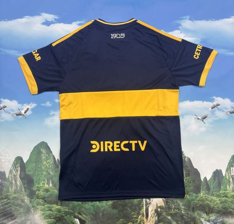 25-26 Boca Home Fans Soccer Jersey(正面无广告）