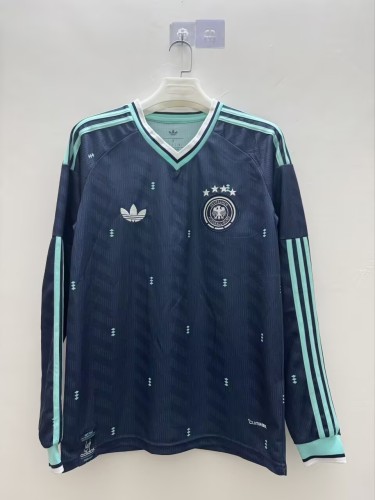 26-27 Germany Away Fans Long Sleeve Soccer Jersey(长袖)