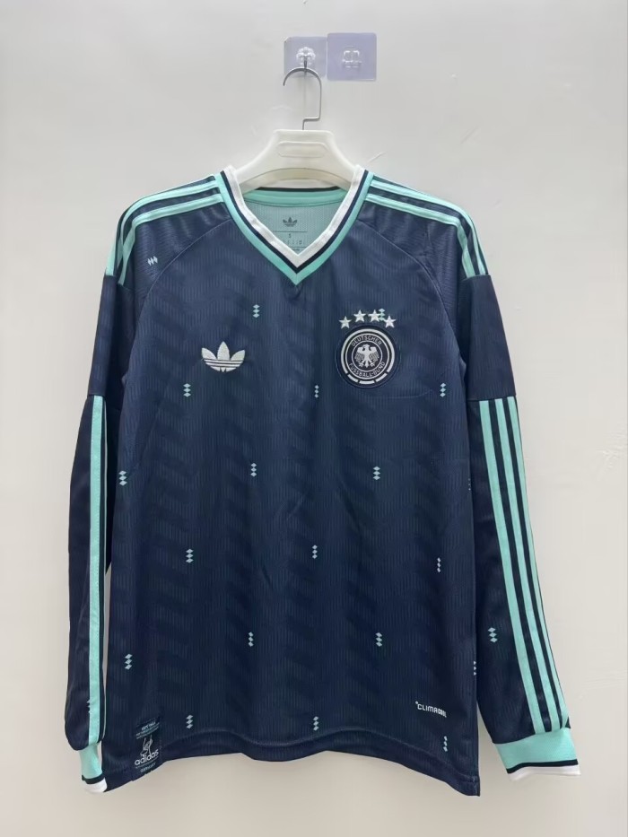 26-27 Germany Away Fans Long Sleeve Soccer Jersey(长袖)