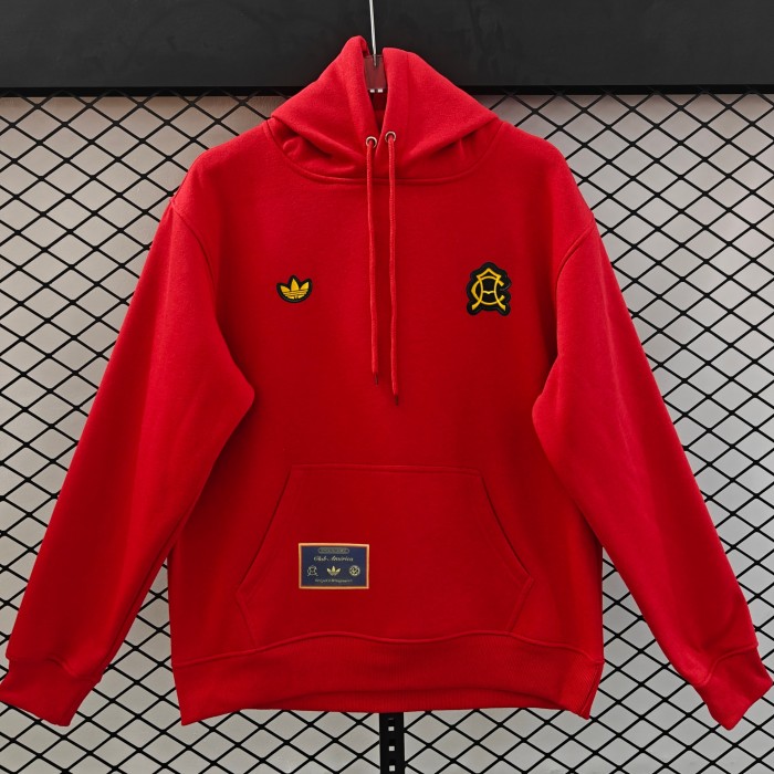 25-26 Club America embroidery Hoody （Multiple colors to choose from）