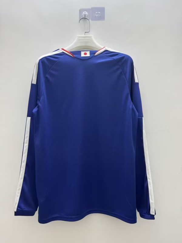 26-27 Japan Home Fans Long Sleeves Soccer Jersey